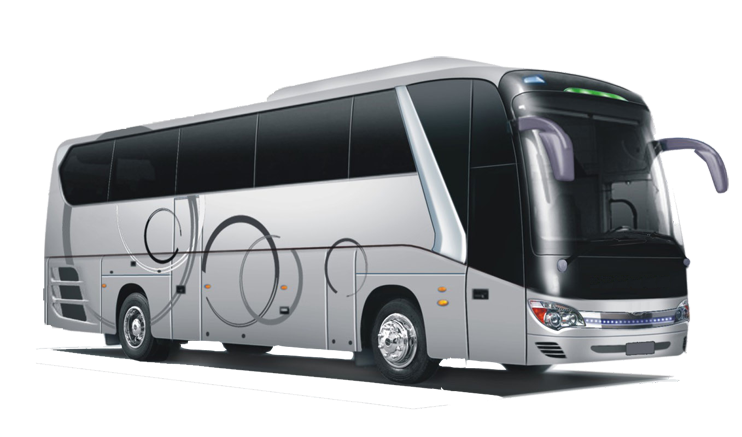 AC coach bus for large groups and weddings